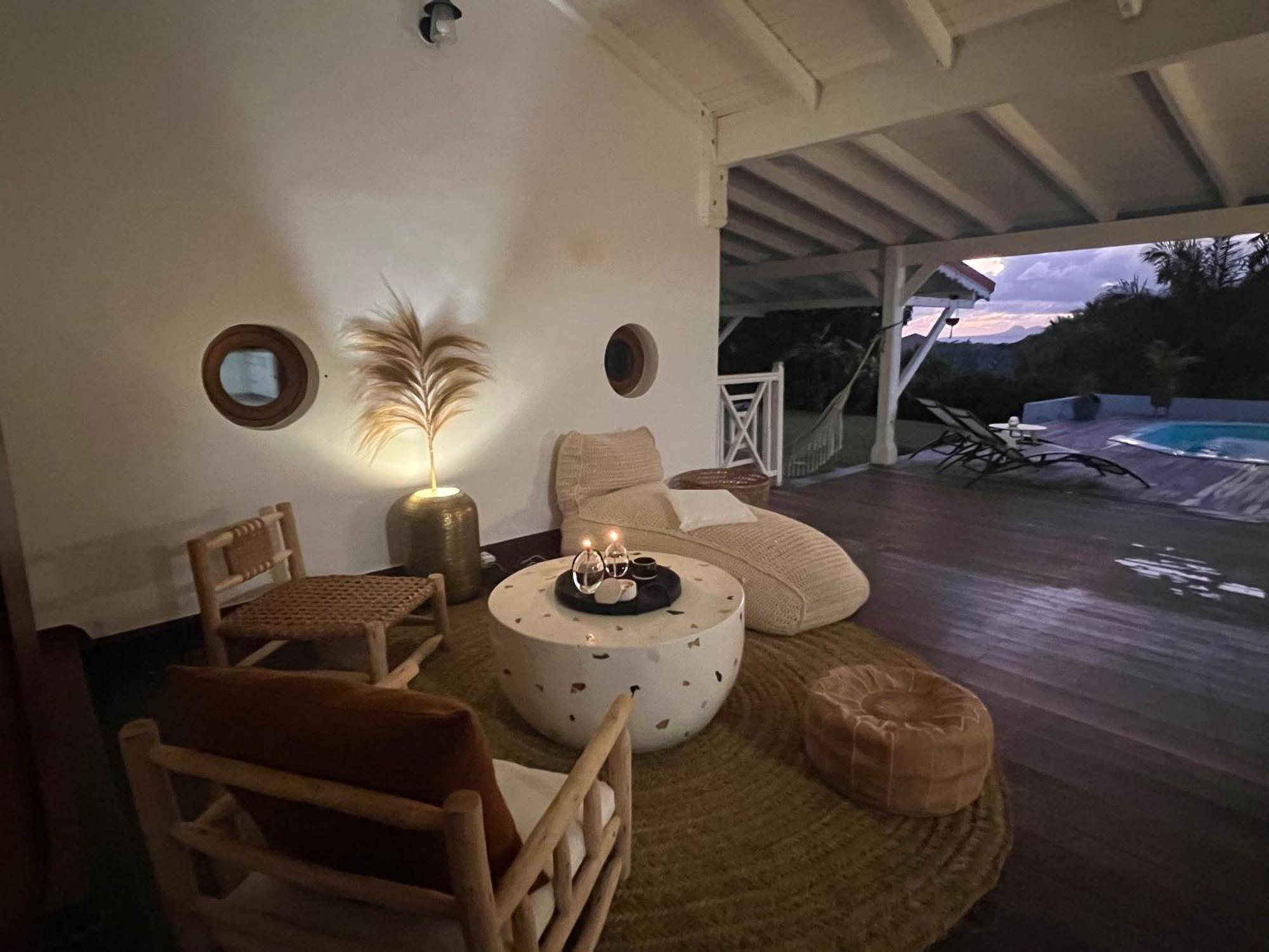 Spacieuse Villa Corossol Avec Piscine Et Jeux Exterieurs Le Gosier  Kültér fotó