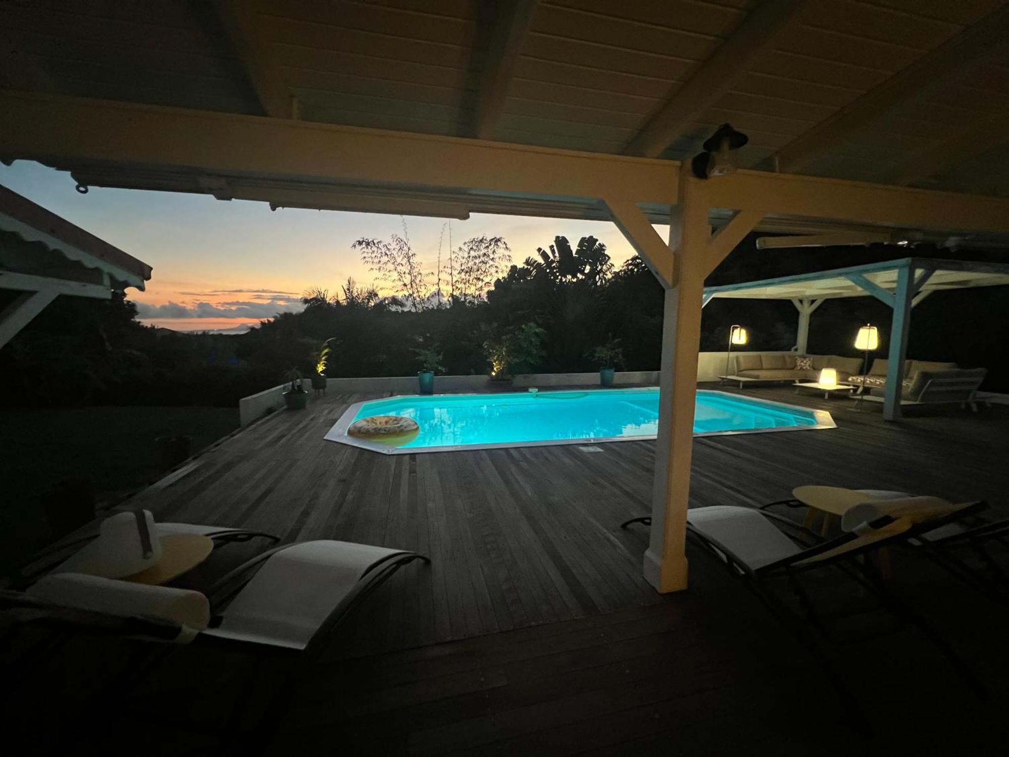 Spacieuse Villa Corossol Avec Piscine Et Jeux Exterieurs Le Gosier  Kültér fotó