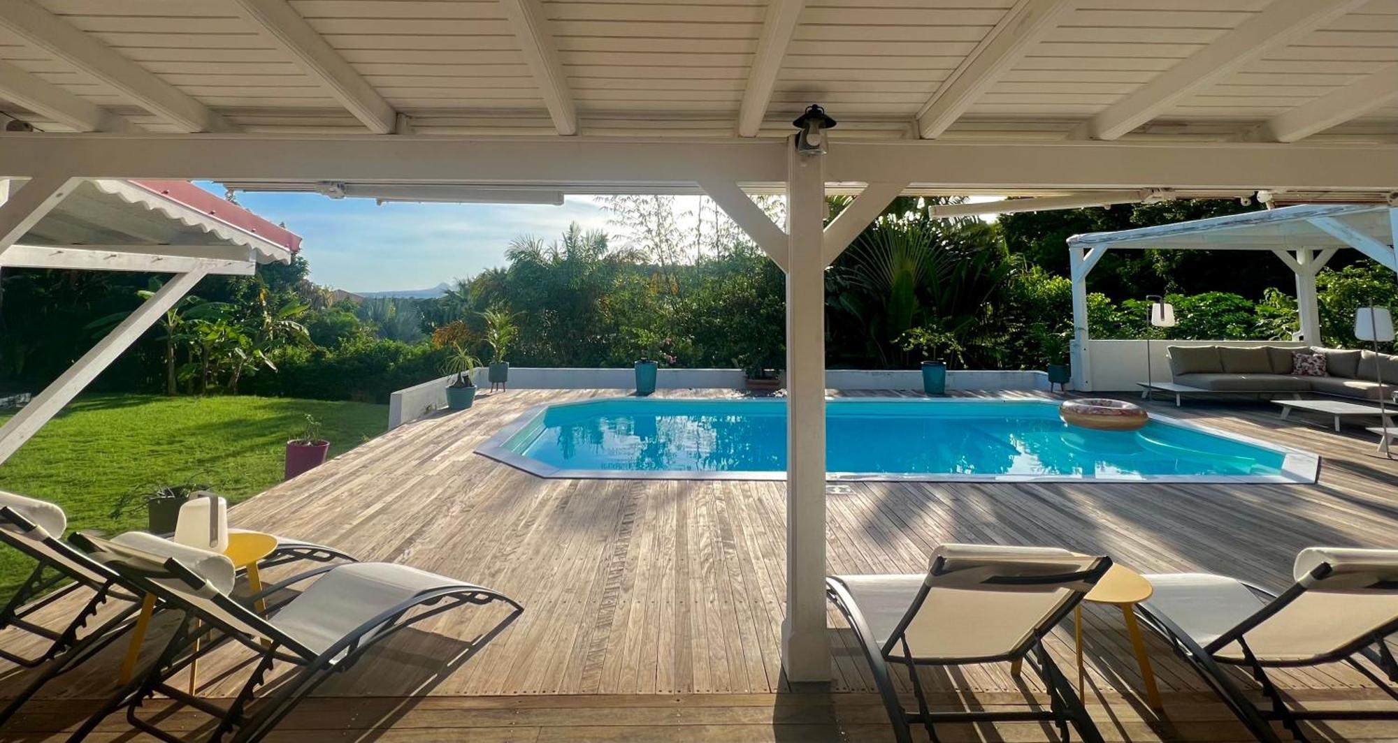 Spacieuse Villa Corossol Avec Piscine Et Jeux Exterieurs Le Gosier  Kültér fotó